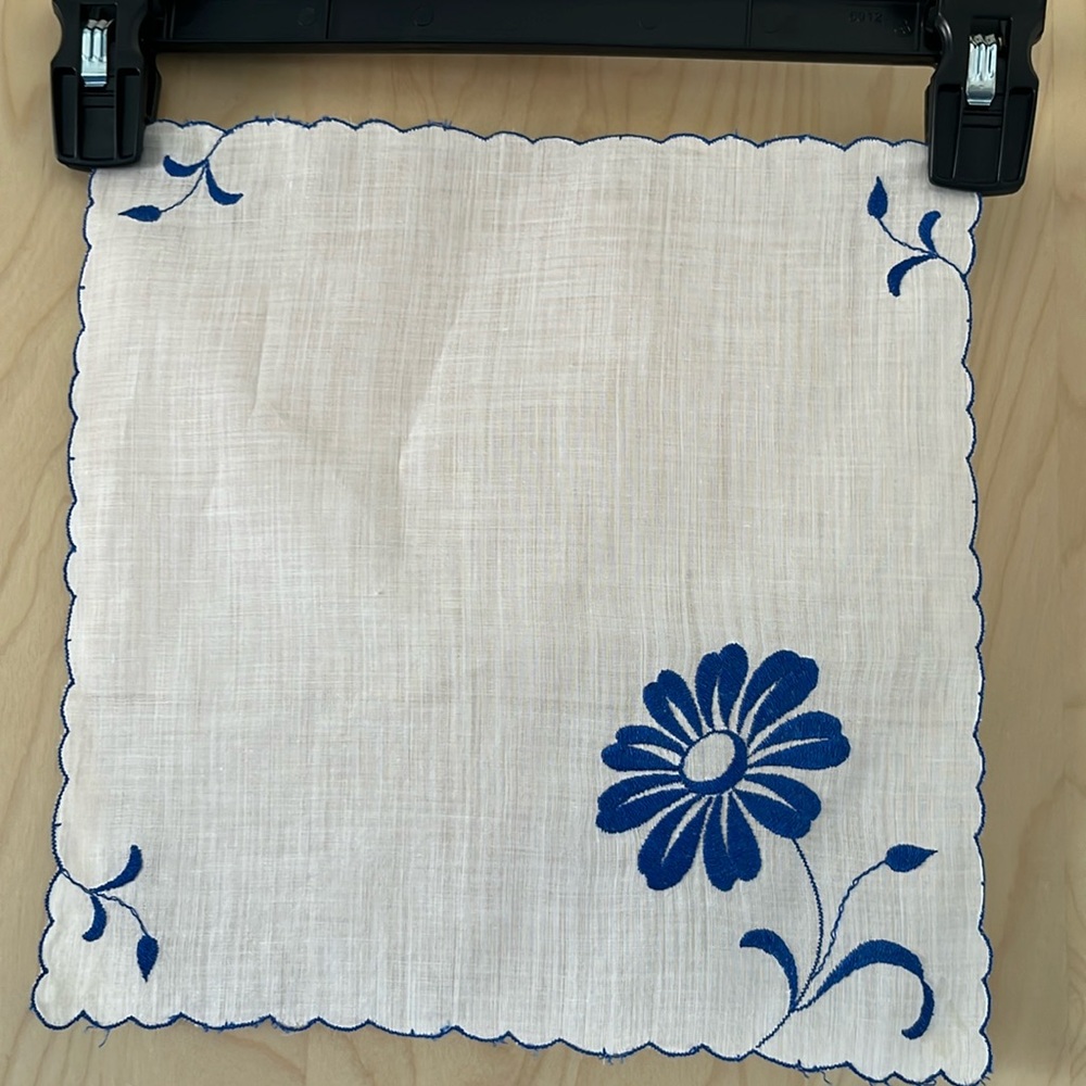 Flower Vintage Hankie